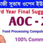 NSOU AOC – 2 FINAL SUGGESTION 2023